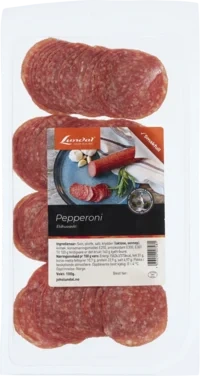 Pepperoni 100g Oppskjert Lundal