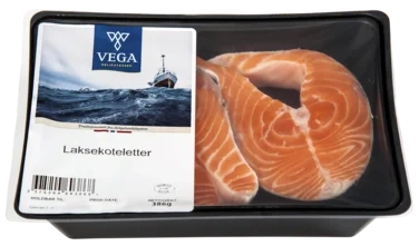 Laksekotteletter Fersk Ca300g i Map