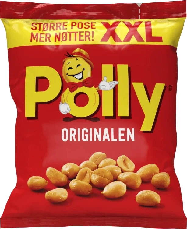 Peanøtter Original Xxl 450g Polly