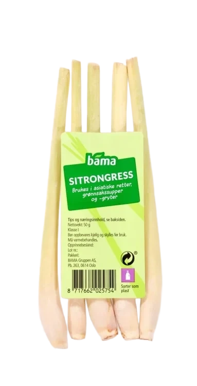 Sitrongress 50g pakke