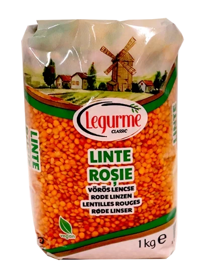 Legurme Røde Linser Fotball 1kg