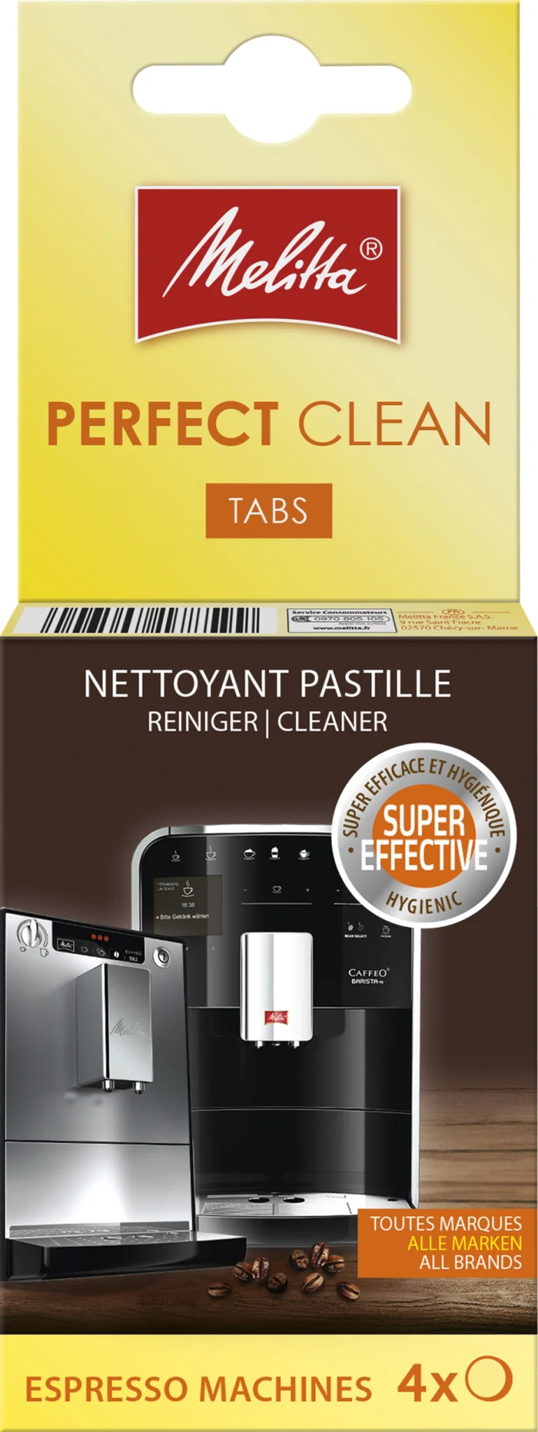 Rengöringstabletter Espressomaskin