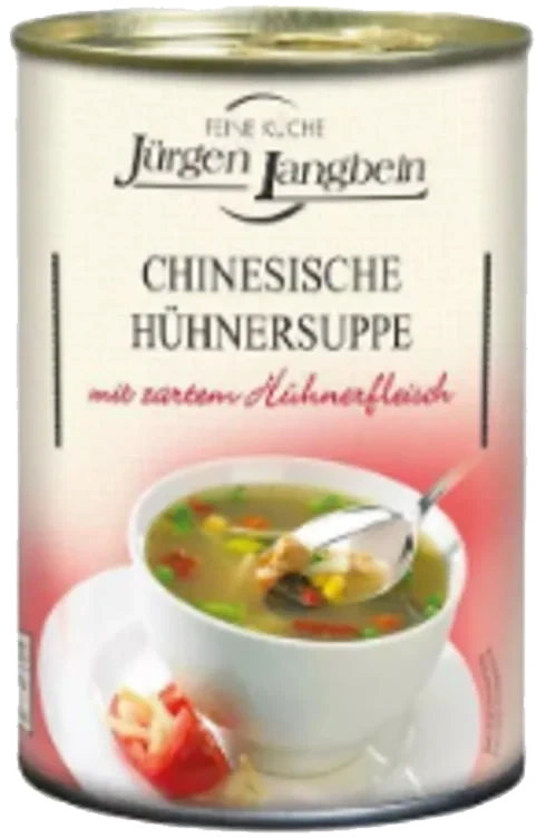 Hønsesuppe Kinesisk 400ml Jurgen Langbein