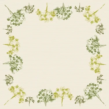 Duk Dunisilk 84x84cm Green Umbles