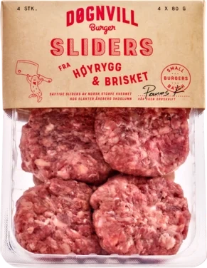 Døgnvill Sliders 4*80g