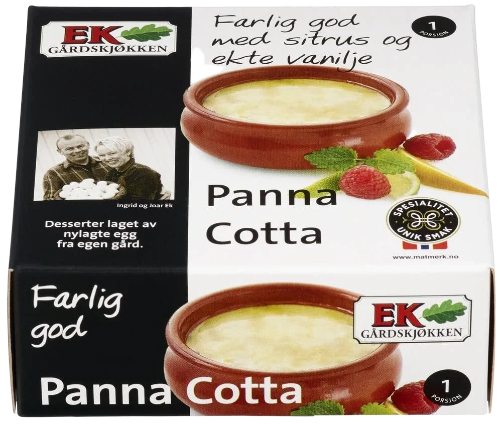 Panna Cotta m/Sitrus 110g Ek