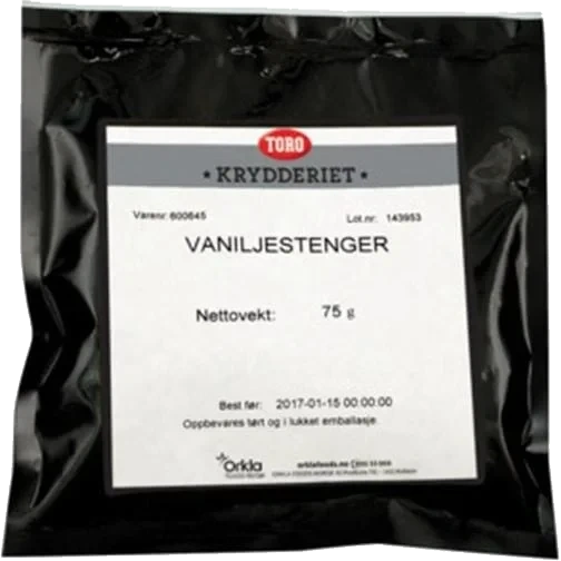 Vaniljestenger 25stk
