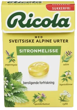Ricola Sitronmelisse Sf 50g