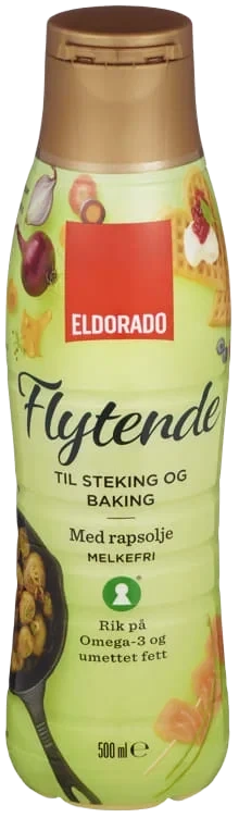 Margarin Flytende u/melk 500ml Eldorado