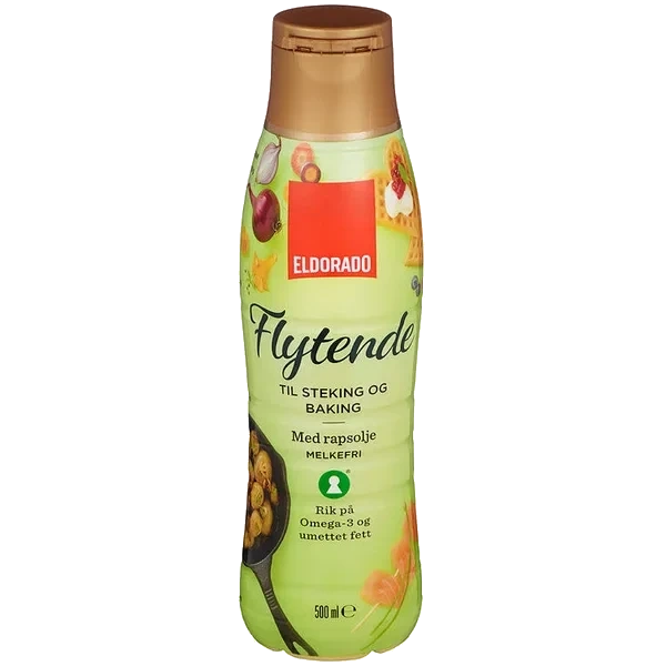 Margarin Flytende u/melk 500ml Eldorado