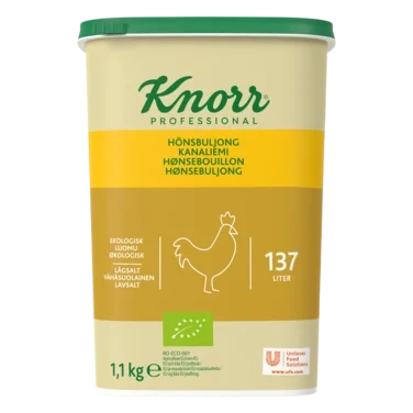 Knorr Økologisk Hønsebuljong Lavsalt