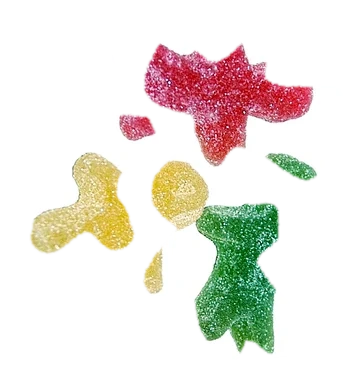 Gelefigurer 1,7kg løsvekt