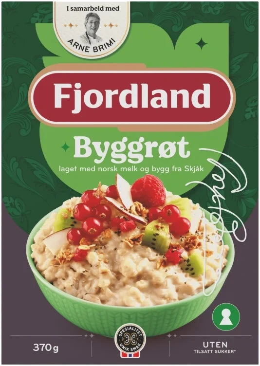 Fjordland Byggrynsgrøt 370g