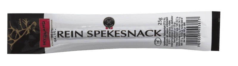 Mydland Rein Spekesnacks 25g Mydland 25g