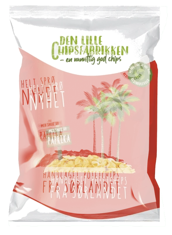 Chipsfabrikken Original Paprika 150g