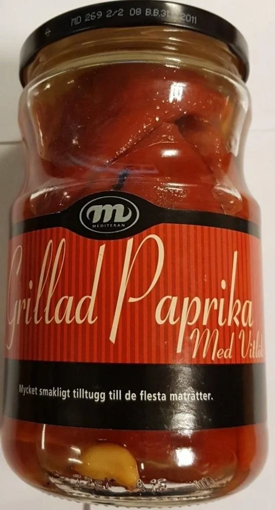 Mediteran Grillet Paprika 670g