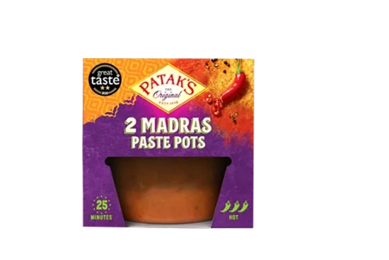 Pataks Madras Paste 2x70g