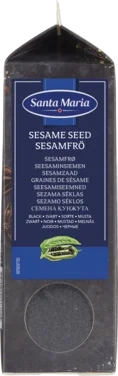 Sesamfrø Sorte 550g Santa Maria