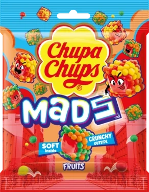 Chupa Chups Mads Fruits 115g