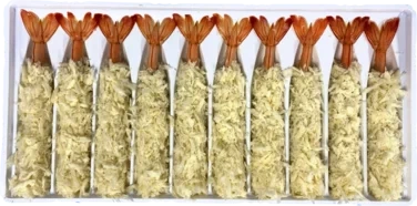 Breaded Torpedo Shrimps Blanched Tail 30g X 10pcs