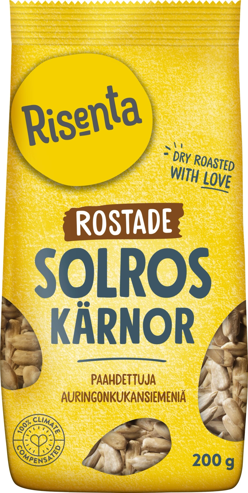 Rostade Solroskärnor