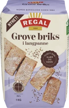 Grove Briks i Langpanne 1kg Regal