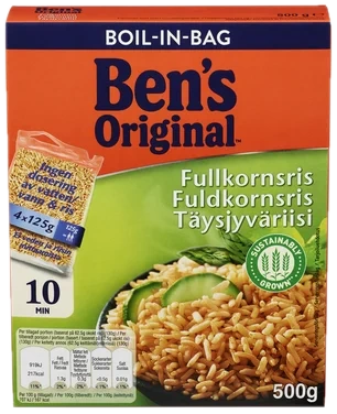 Ris Fullkorn Boil In Bag