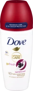 Dove Roll-on Acai & Water Lily Deo Antiperspirant Go Fresh Advanced Care 50ml