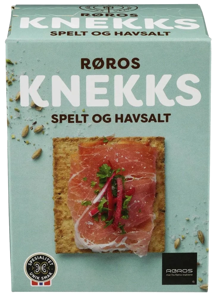 Knekks Med Spelt Og Havsalt