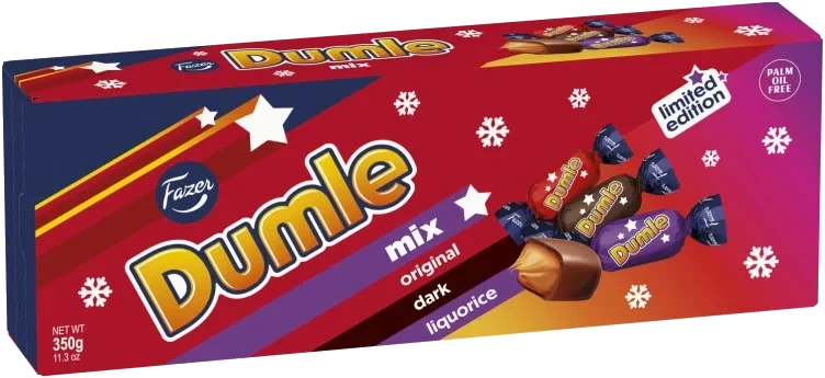 Dumle Vintermix Jul 350g Fazer