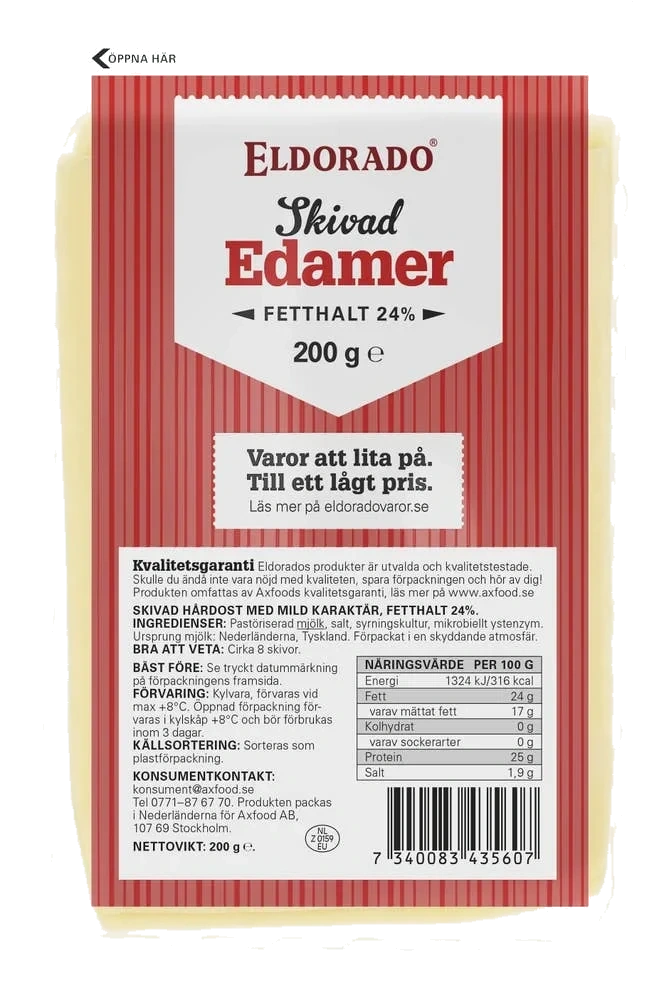 Edamer Skivad