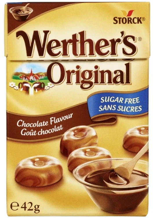Werthers O Sf Box Sjokolade 42g Storck