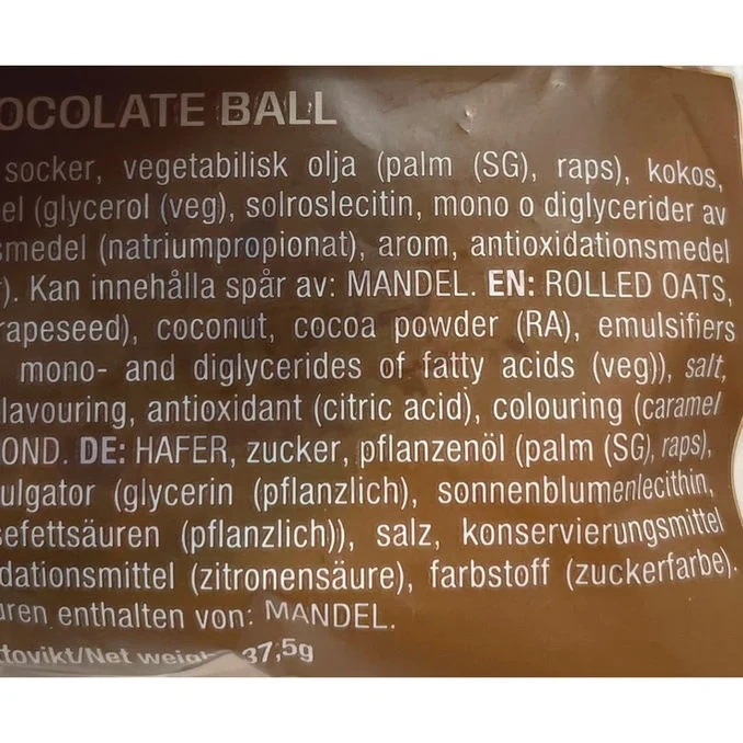 Chokladboll Pärlsocker