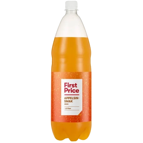 Brus Appelsinsmak 1,5l First Price