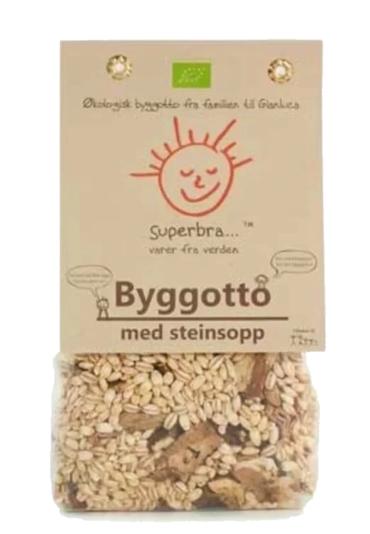 Byggotto M/steinsopp Økol 250g Superbra