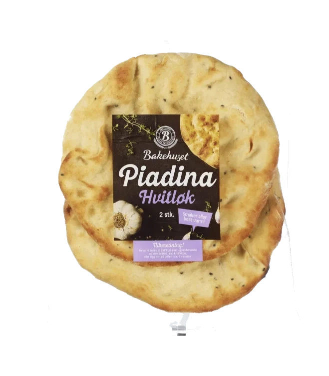 Piadina med Hvitløk 2pk