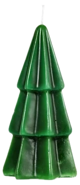 Lys Decorat Parafin 74x145mm Noel Tree