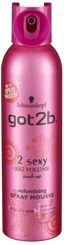 Got2b Hårskum 2 Sexy Big Hair Mousse 250ml