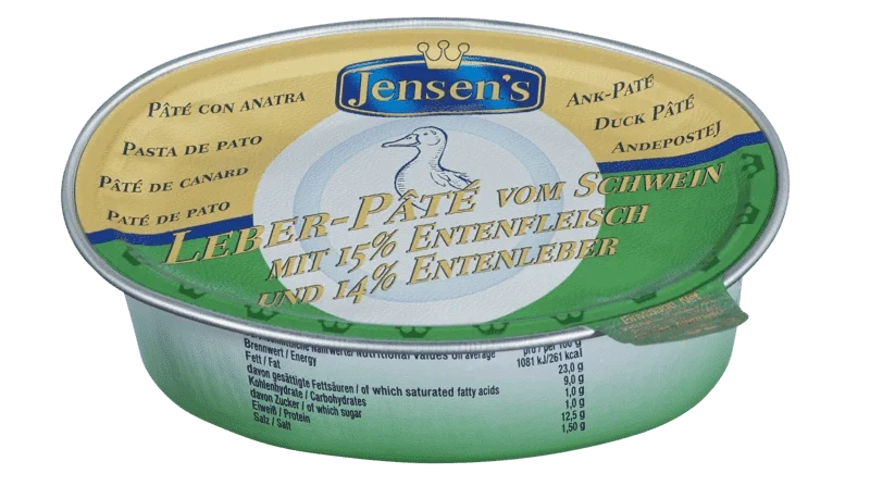 Jensen's Andeleverpaté 80g