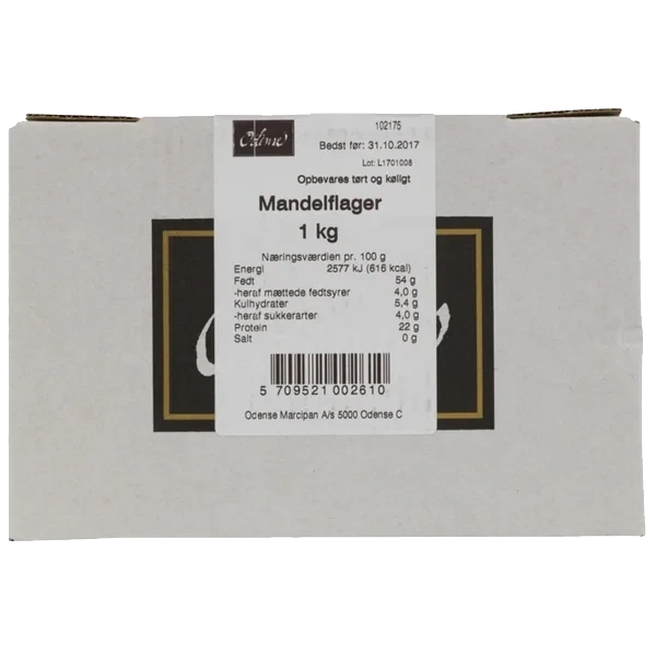Mandler Høvlede 1kg Odense