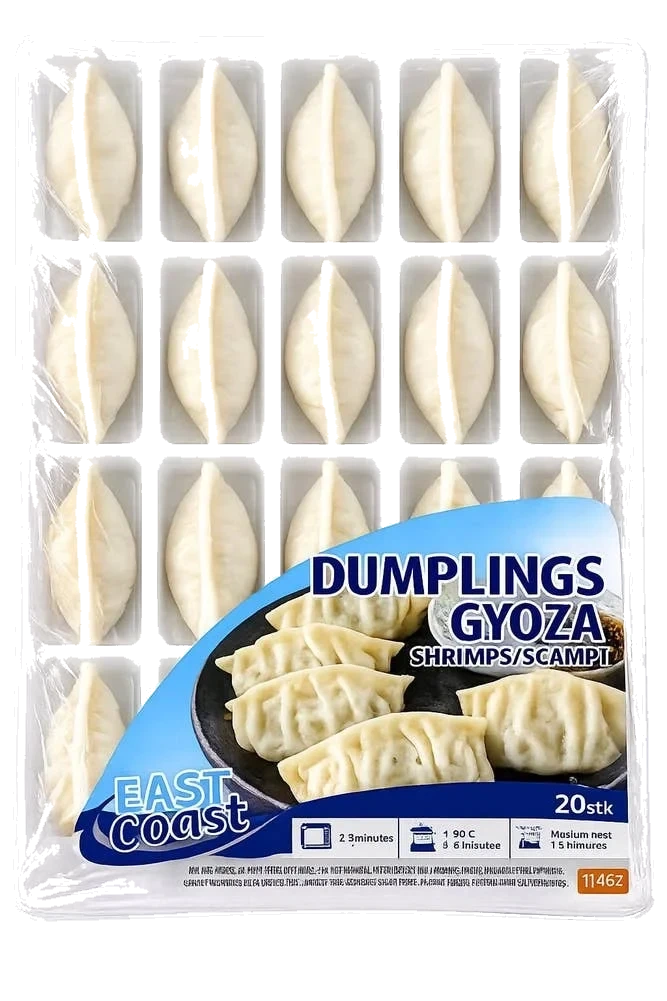 Dumplings Gyoza Reker / Scampi