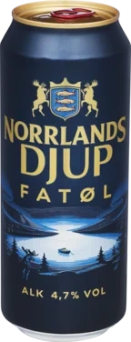 Norrlands Djup Fatøl 0,5l boks