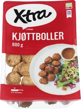 X-tra Kjøttboller 800g