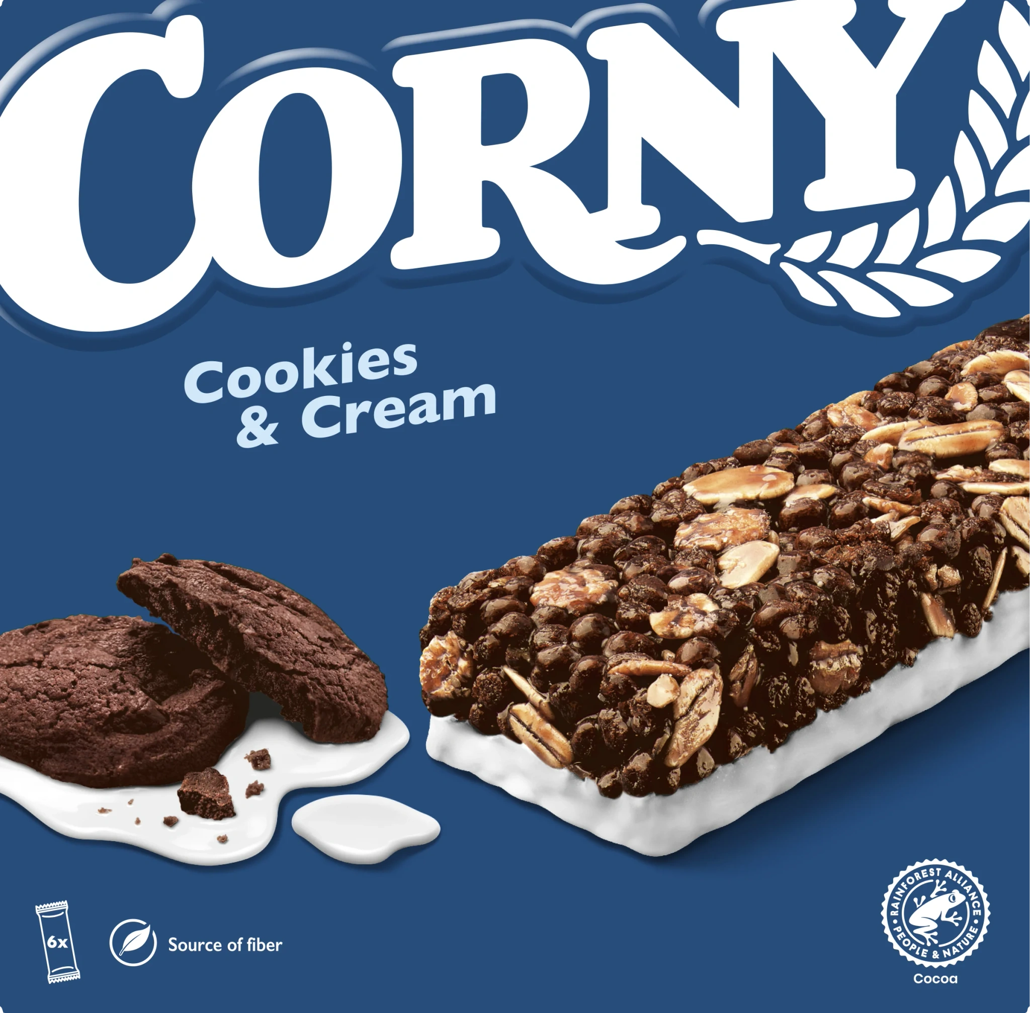 Müslibars Cookies & Cream 6-pack