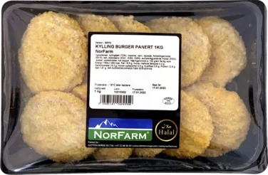 Kylling Burger 1kg