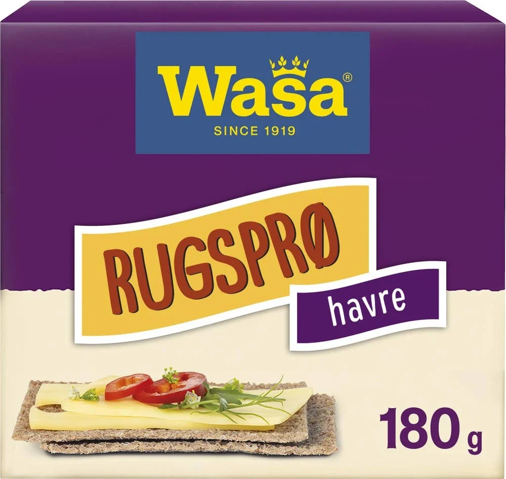 Knekkebrød Rugsprø Havre