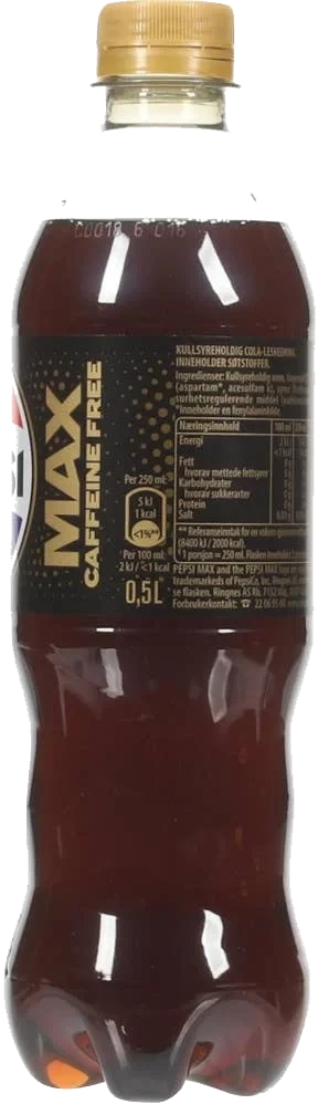 Pepsi Max koffeinfri
