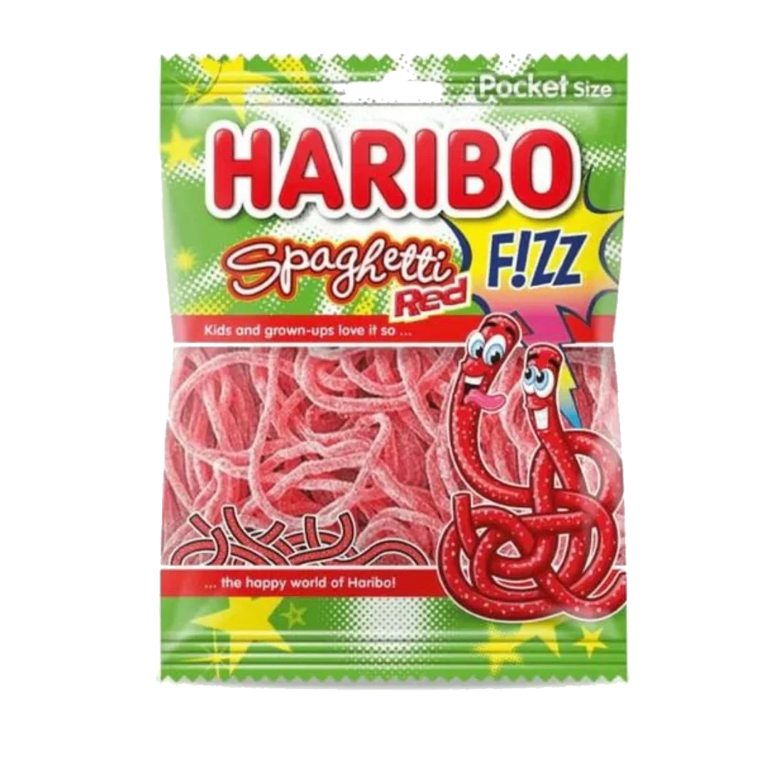 Haribo Spaghetti Red Fizz 70 g