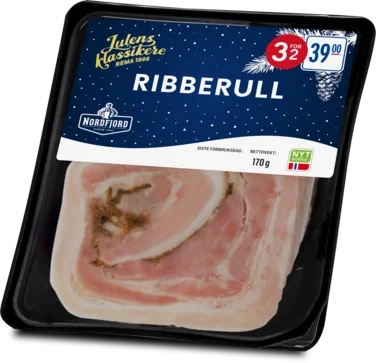 Ribberull 170g Skivet