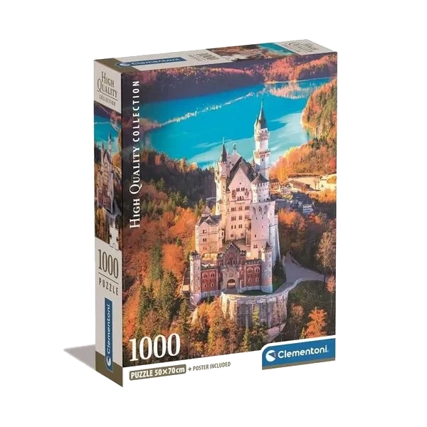 Puslespill 1000 Brikker - Neuschwanstein